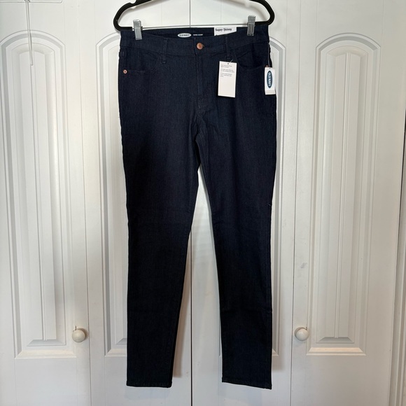Old Navy Super‎ Skinny Jeans Size 8 - Picture 1 of 6